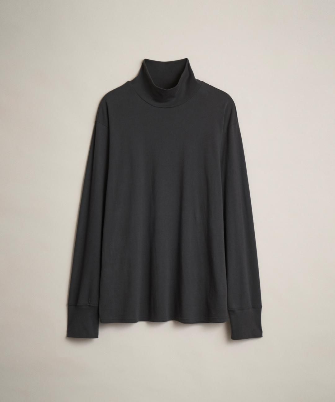 TROVE / HIGH-NECK LONG SLEEVE / GRAPHITE photo