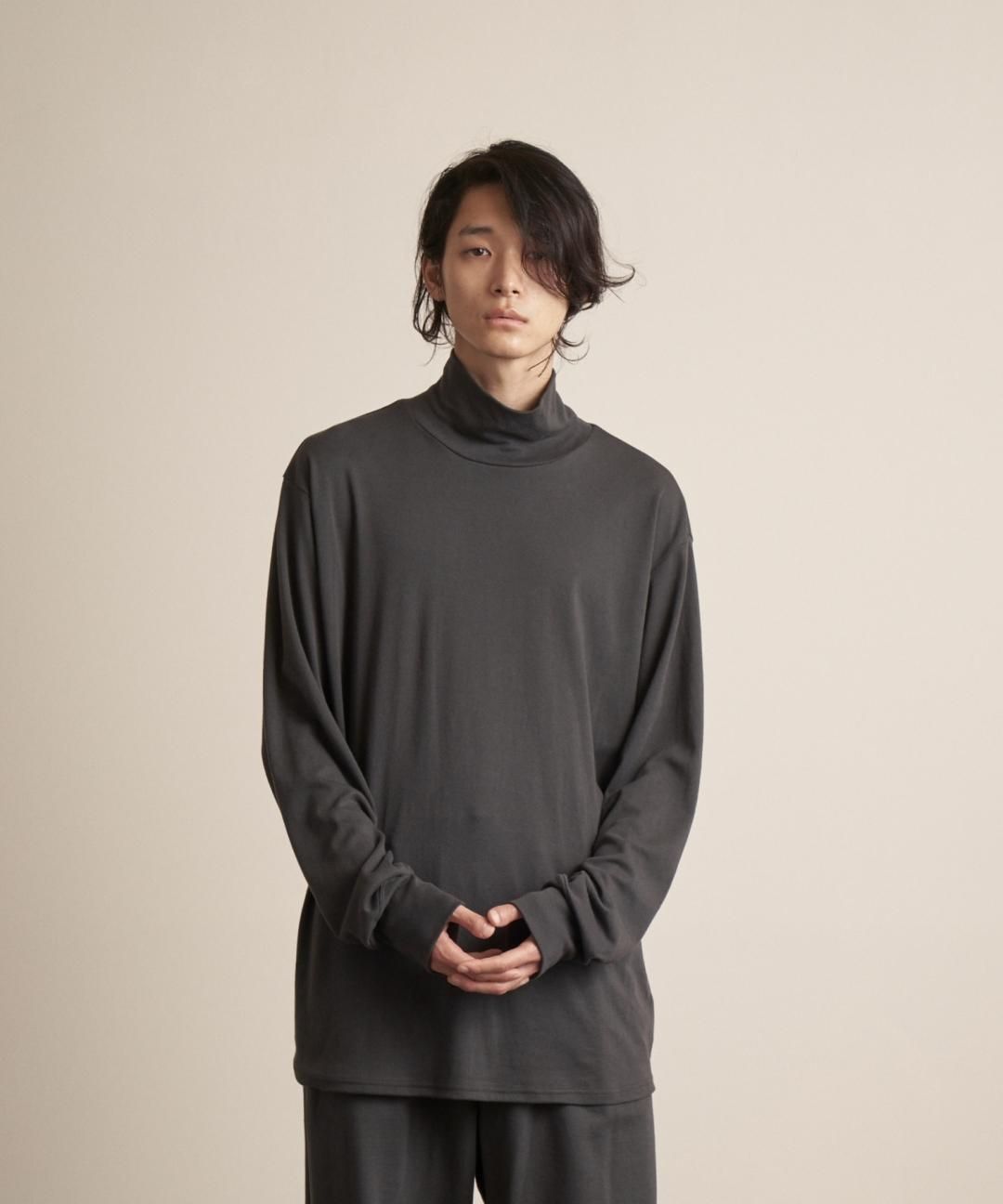 TROVE / HIGH-NECK LONG SLEEVE / GRAPHITE photo