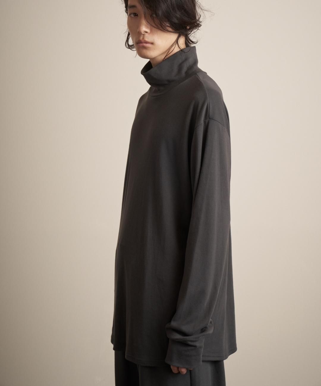 TROVE / HIGH-NECK LONG SLEEVE / GRAPHITE photo