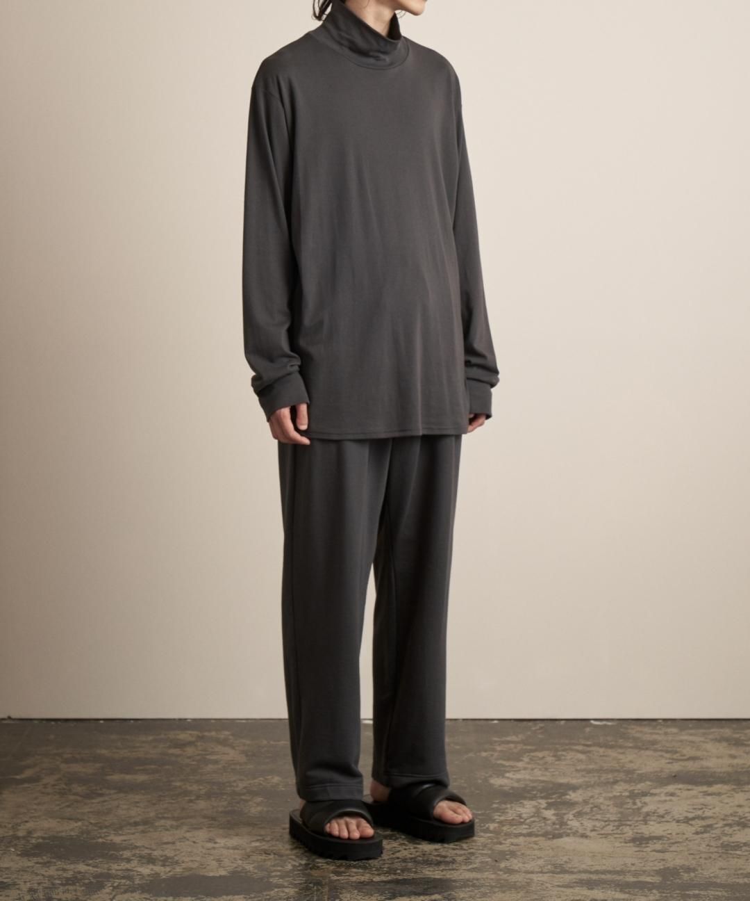 TROVE / HIGH-NECK LONG SLEEVE / GRAPHITE photo