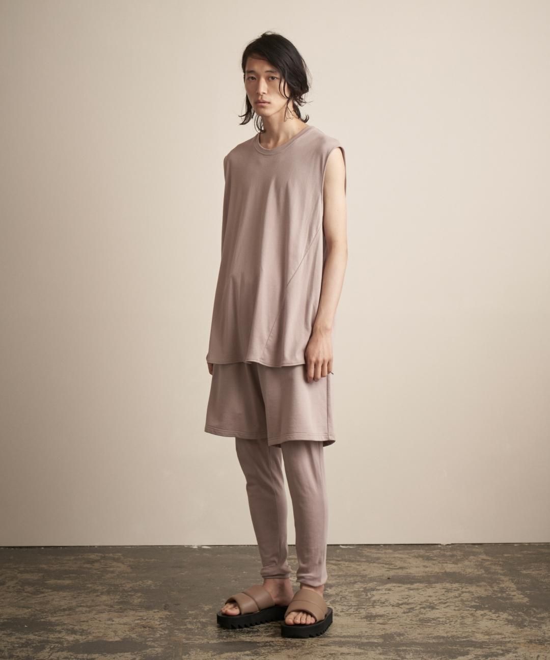 TROVE / RELAX SHORTS / GRAY BEIGE photo