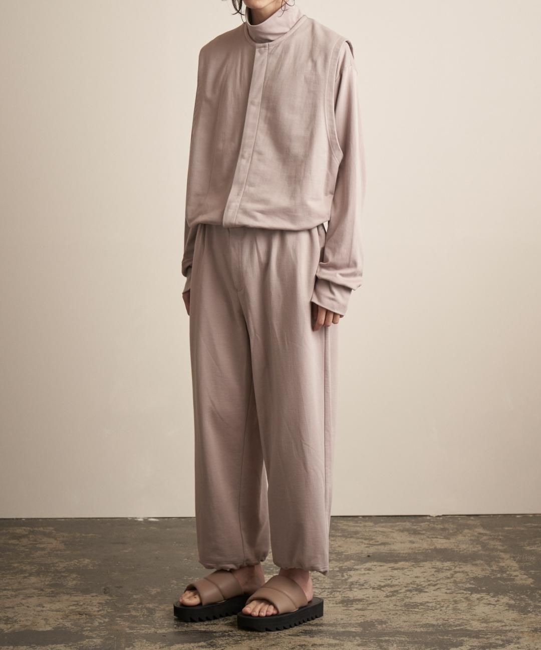 TROVE / OVERALLS / GRAY BEIGE photo