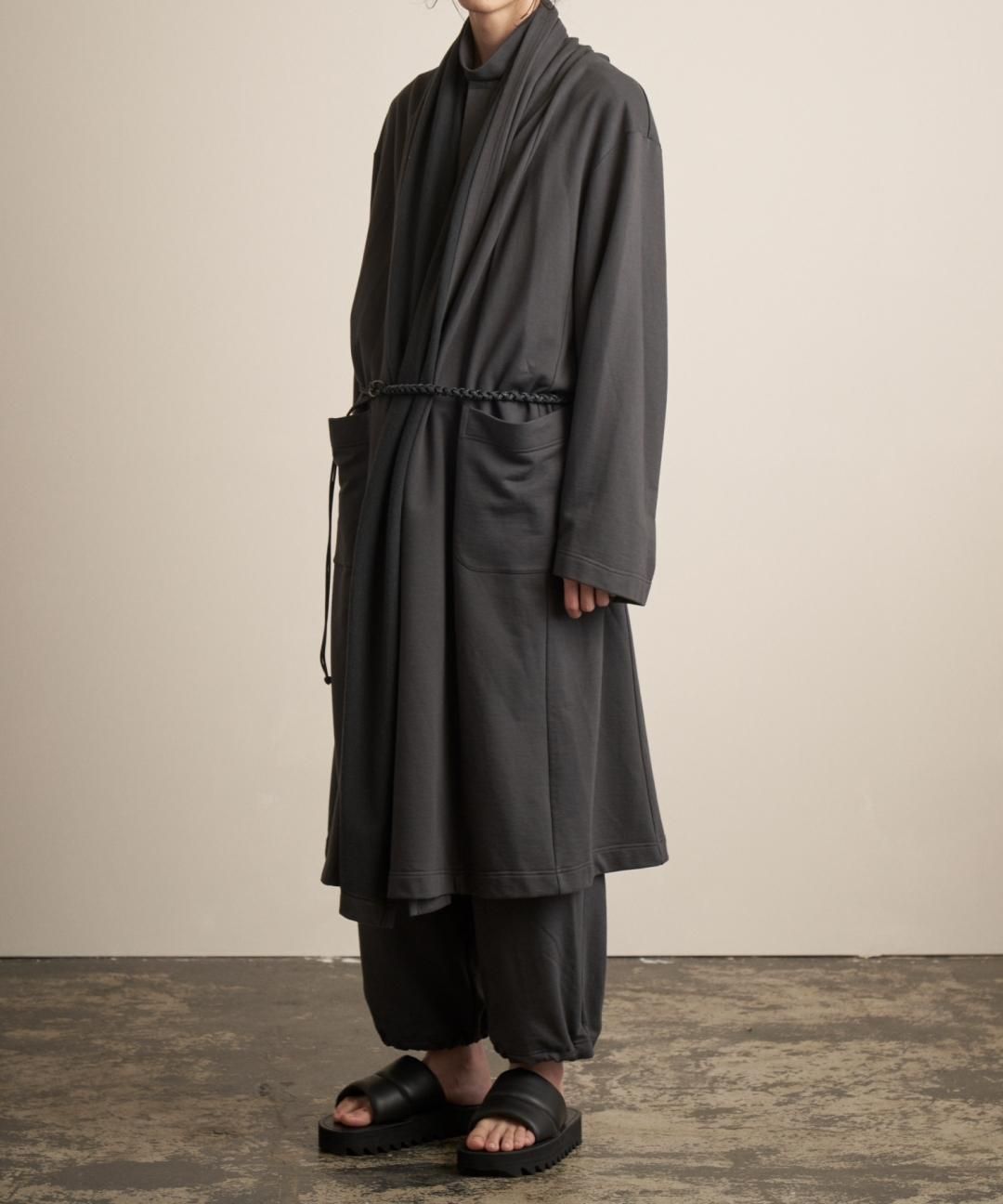 TROVE / GOWN COAT / GRAPHITE photo