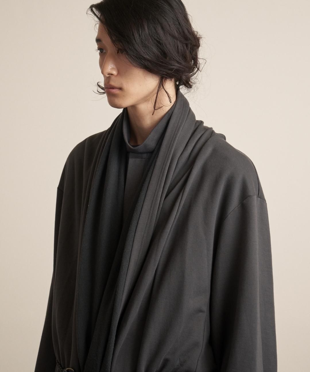 TROVE / GOWN COAT / GRAPHITE photo