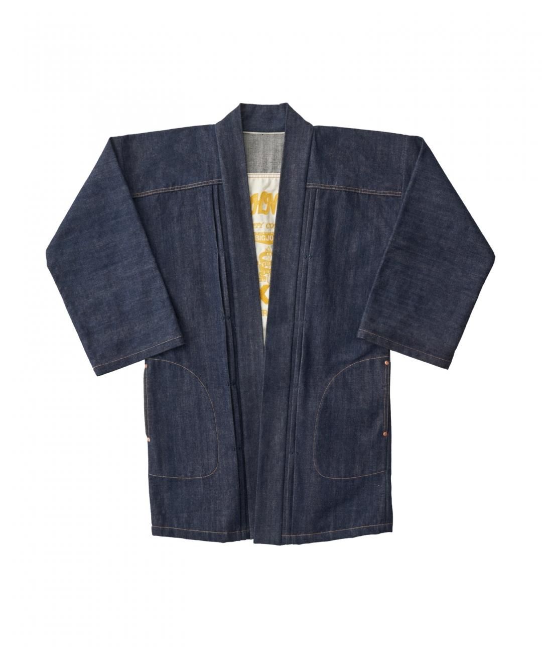 WAROBE x BIGJOHN / DENIM NAGA-HANTEN / INDIGO photo