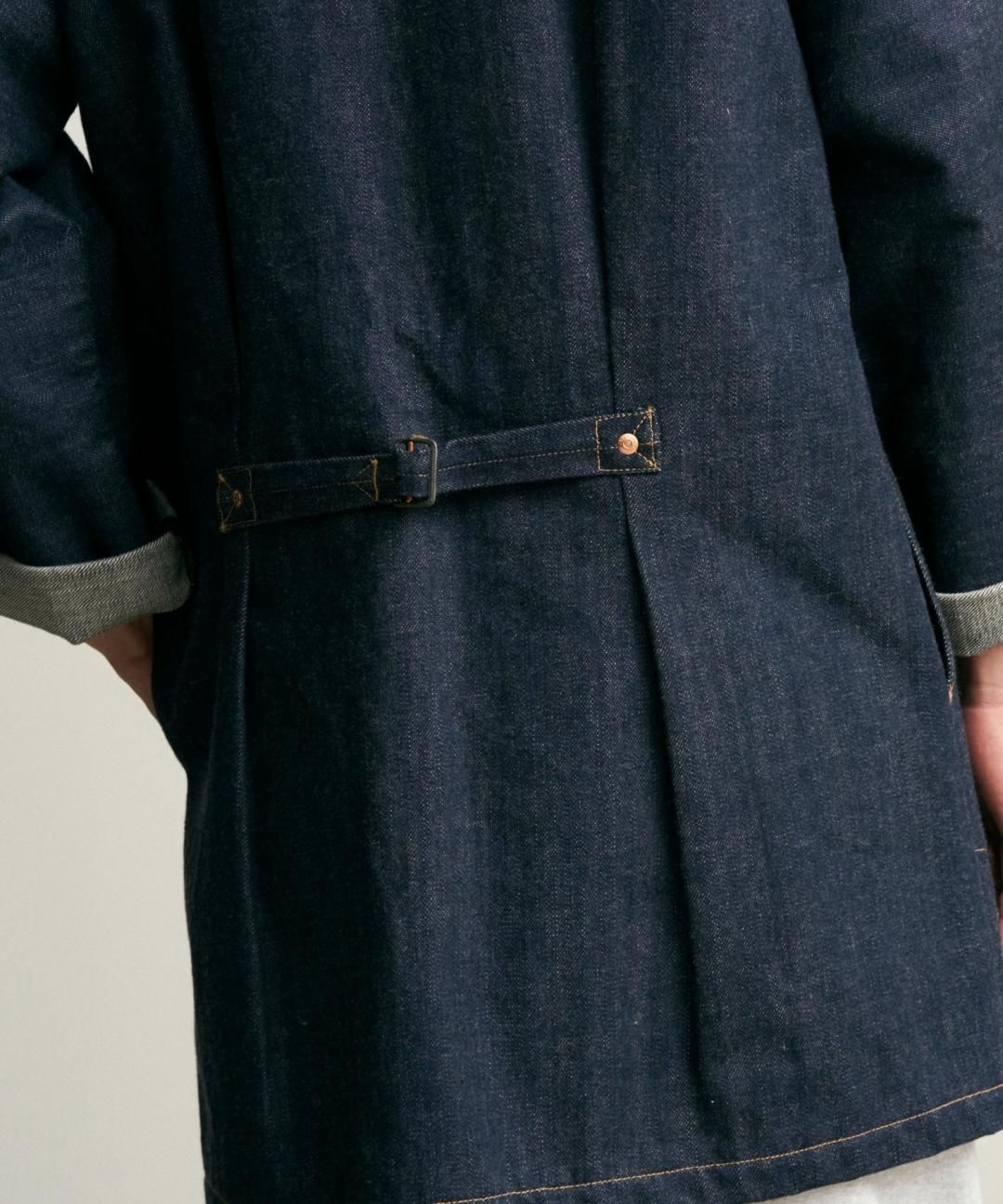WAROBE x BIGJOHN / DENIM NAGA-HANTEN / INDIGO photo