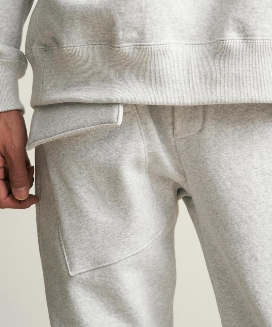 WAROBE / MOMOHIKI SWEAT / GRAY photo