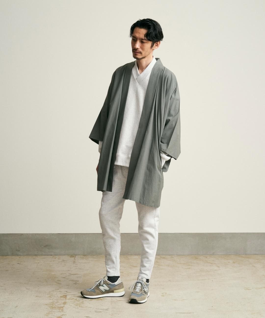 WAROBE / MOMOHIKI SWEAT / GRAY photo