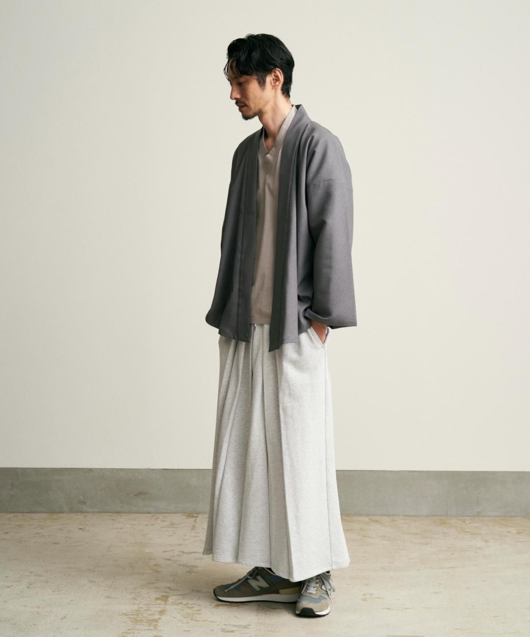 WAROBE / EASY HAKAMA / GRAY photo