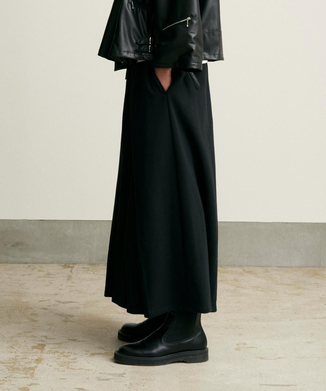 WAROBE / EASY HAKAMA / BLACK photo