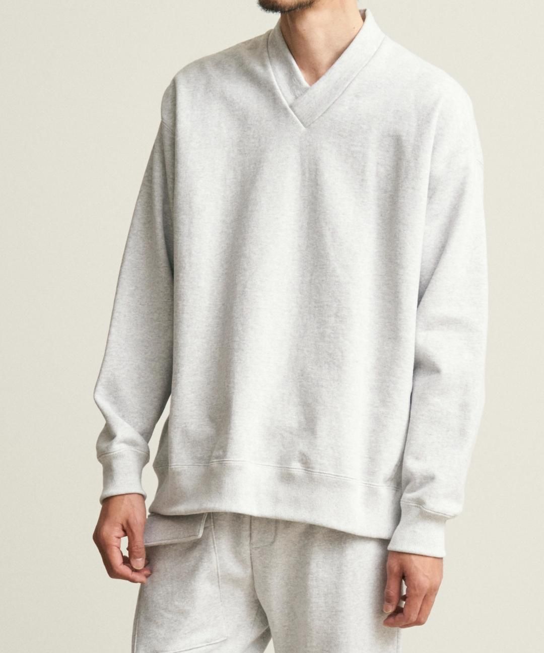WAROBE / JUBAN WIDE SWEAT / GRAY photo