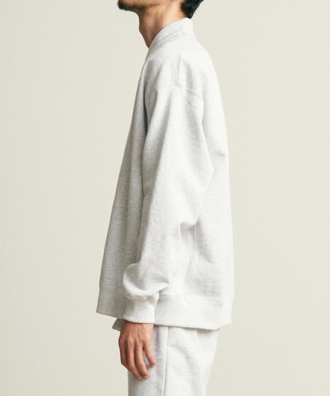 WAROBE / JUBAN WIDE SWEAT / GRAY photo