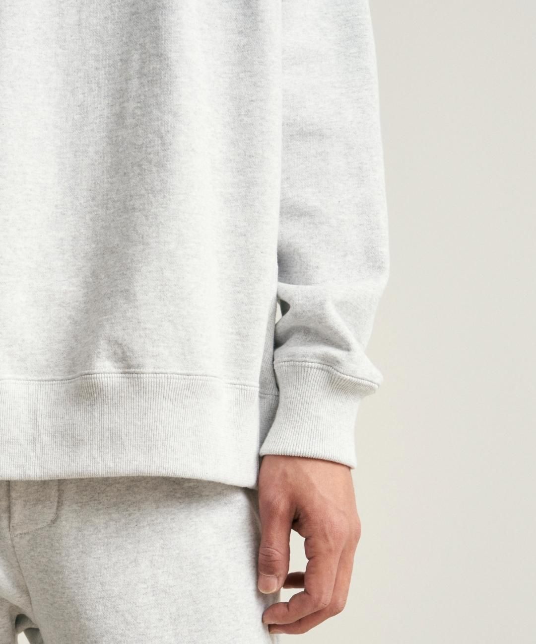 WAROBE / JUBAN WIDE SWEAT / GRAY photo