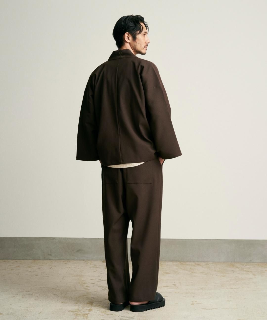 WAROBE / SAMUE PANTS / DARK BROWN photo