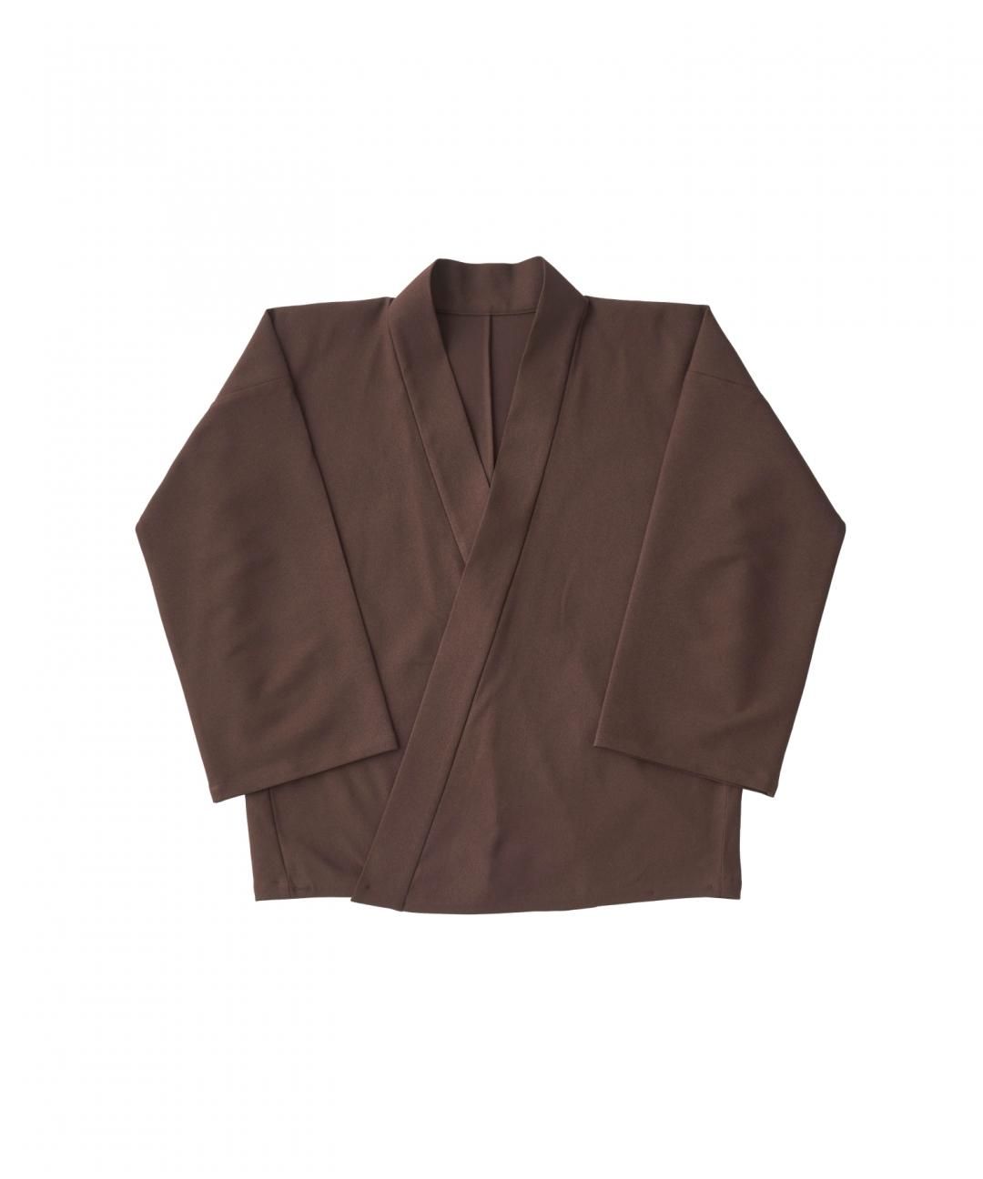 WAROBE / WA Y SHIRT / DARK BROWN photo