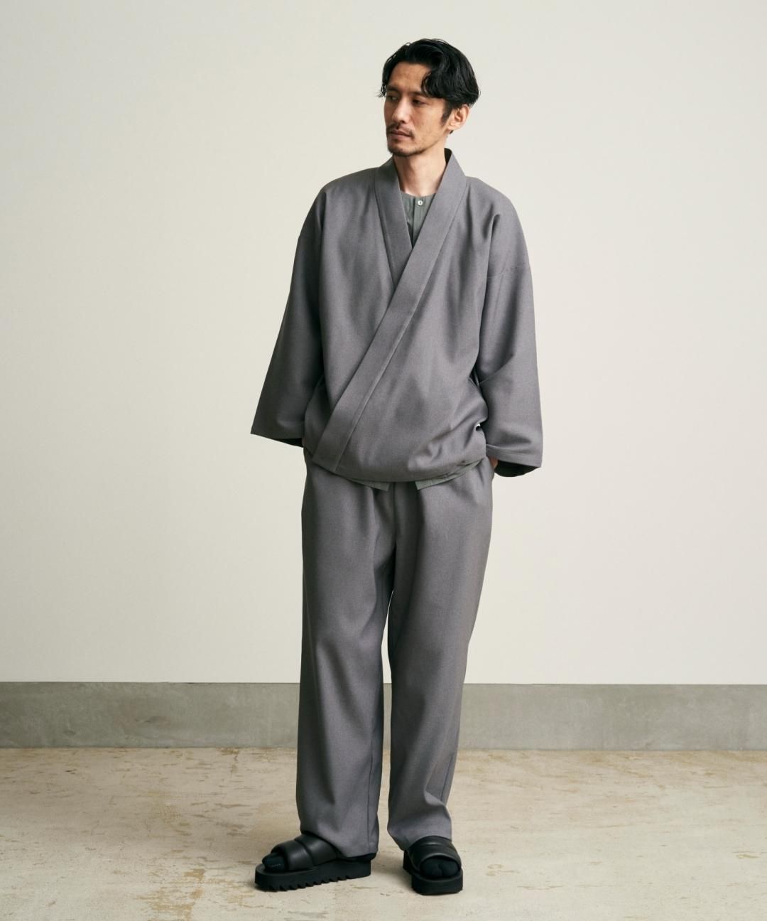WAROBE / WA Y SHIRT / GRAY photo