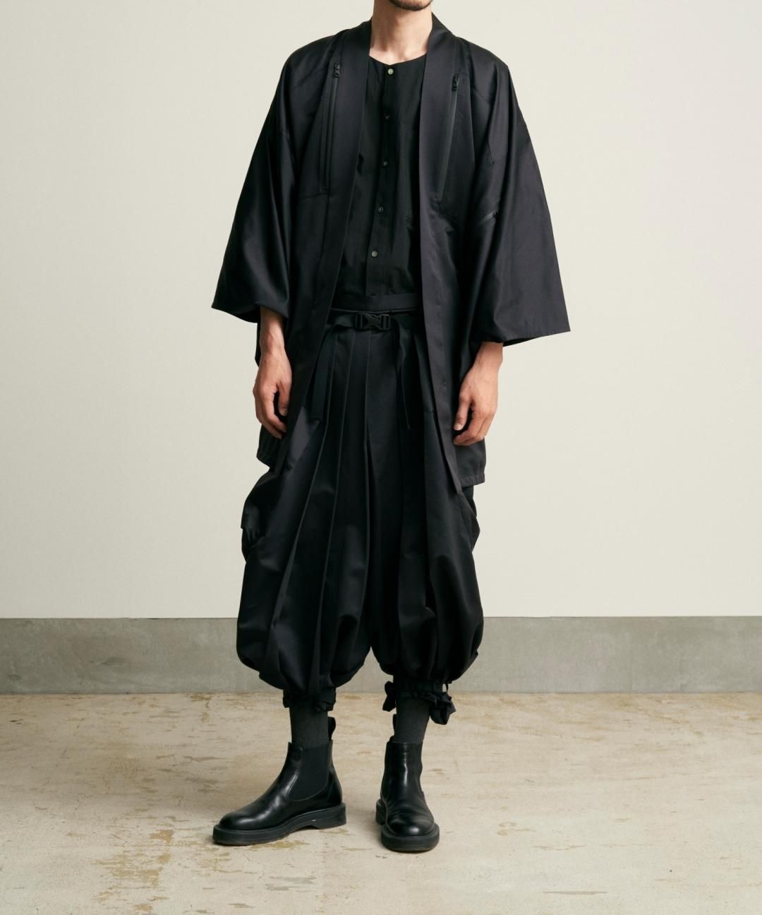WAROBE / HAKAMA TECH / BLACK photo