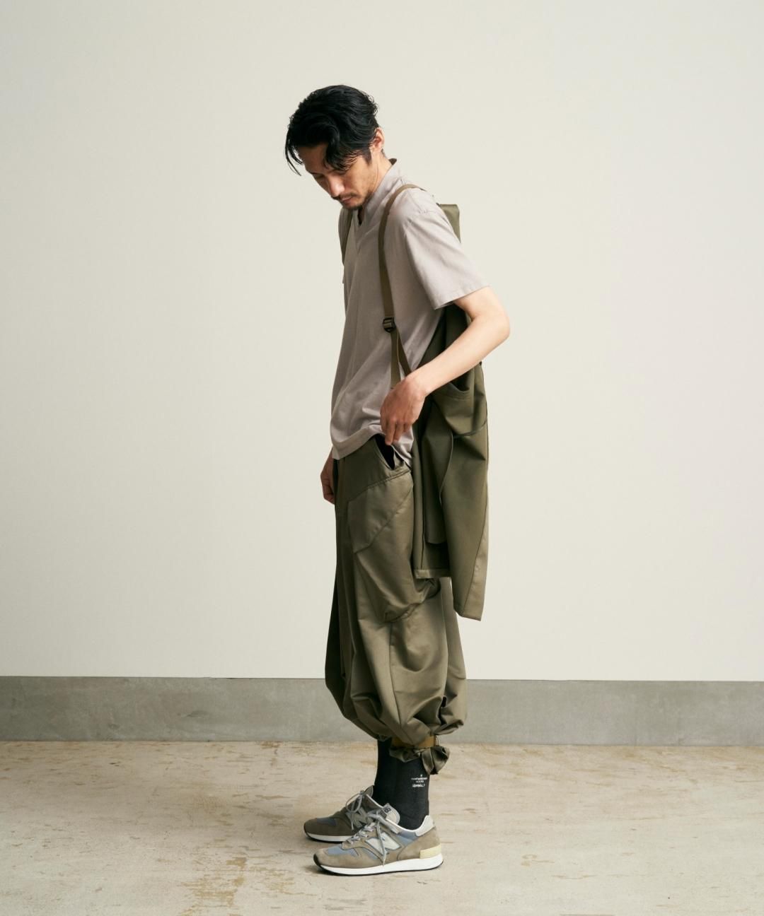 WAROBE / HAORI TECH / OLIVE photo