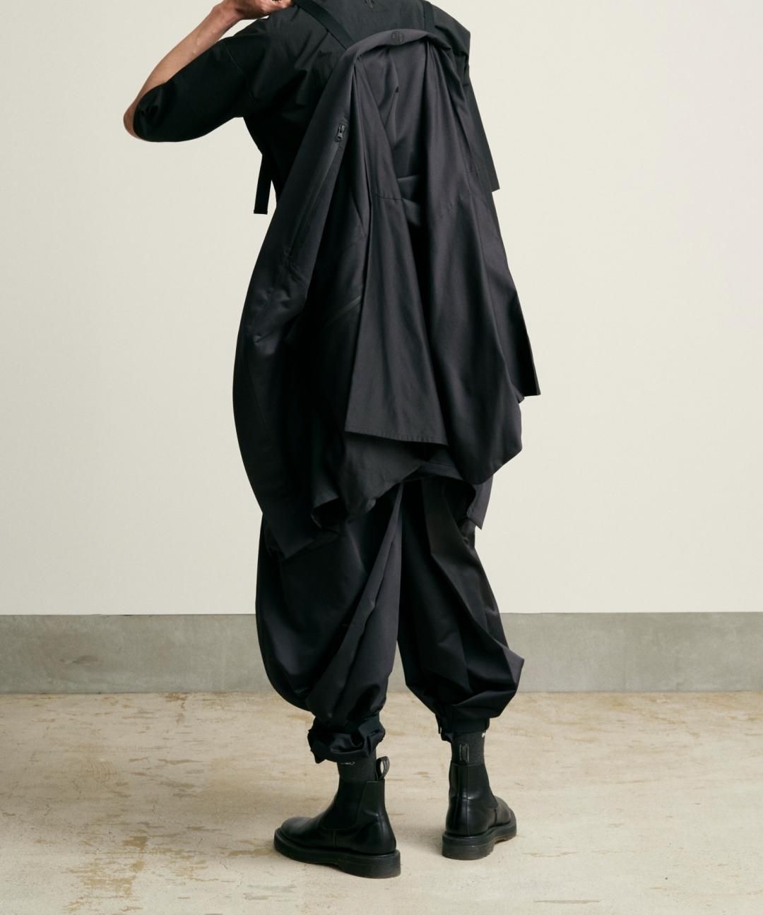 WAROBE / HAORI TECH / BLACK photo
