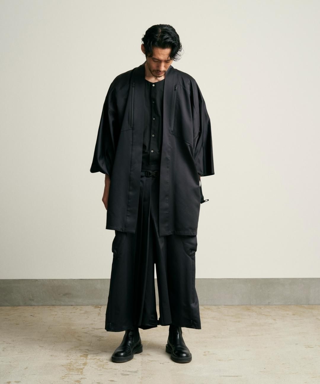 WAROBE / HAORI TECH / BLACK photo