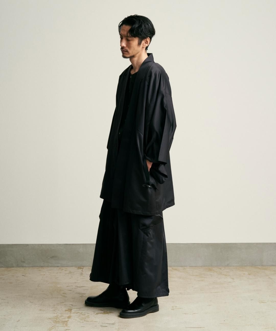 WAROBE / HAORI TECH / BLACK photo
