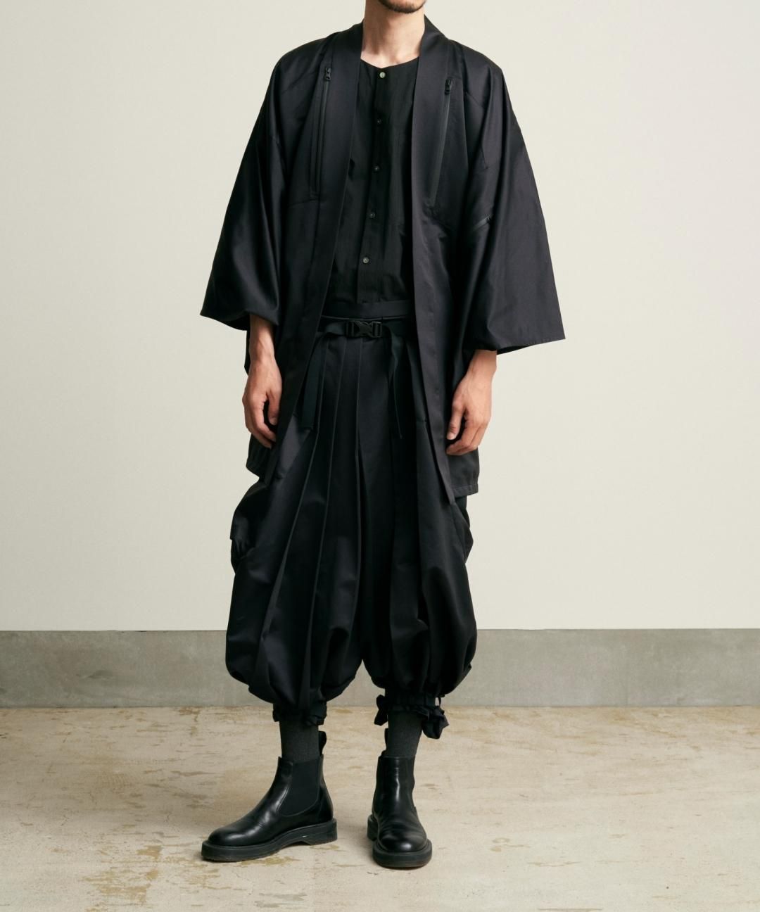 WAROBE / HAORI TECH / BLACK photo