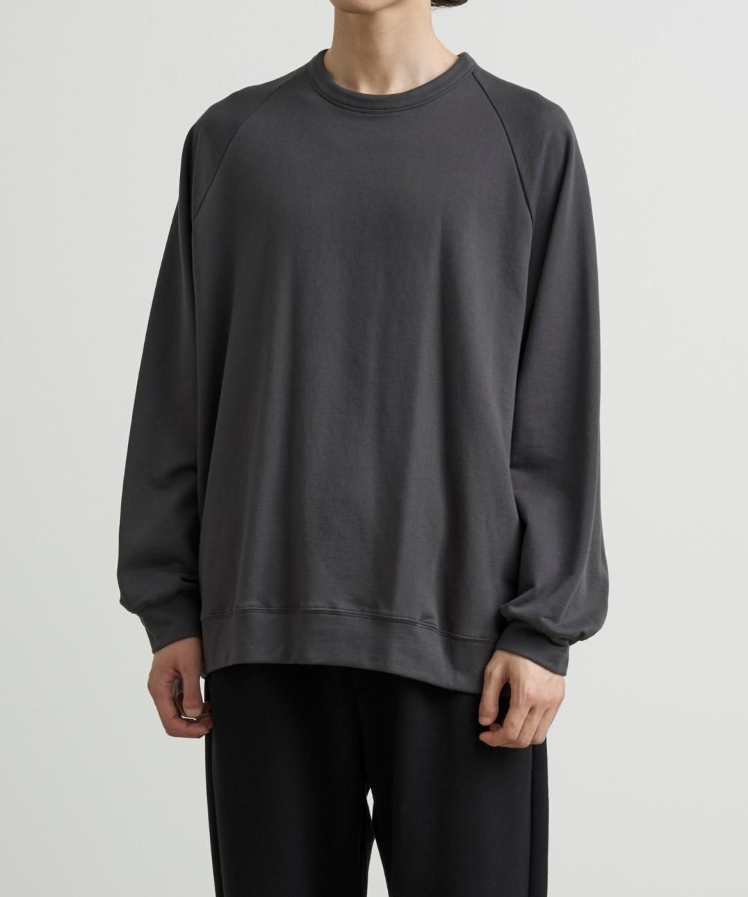 TROVE / CREW NECK SWEAT / GRAPHITE photo