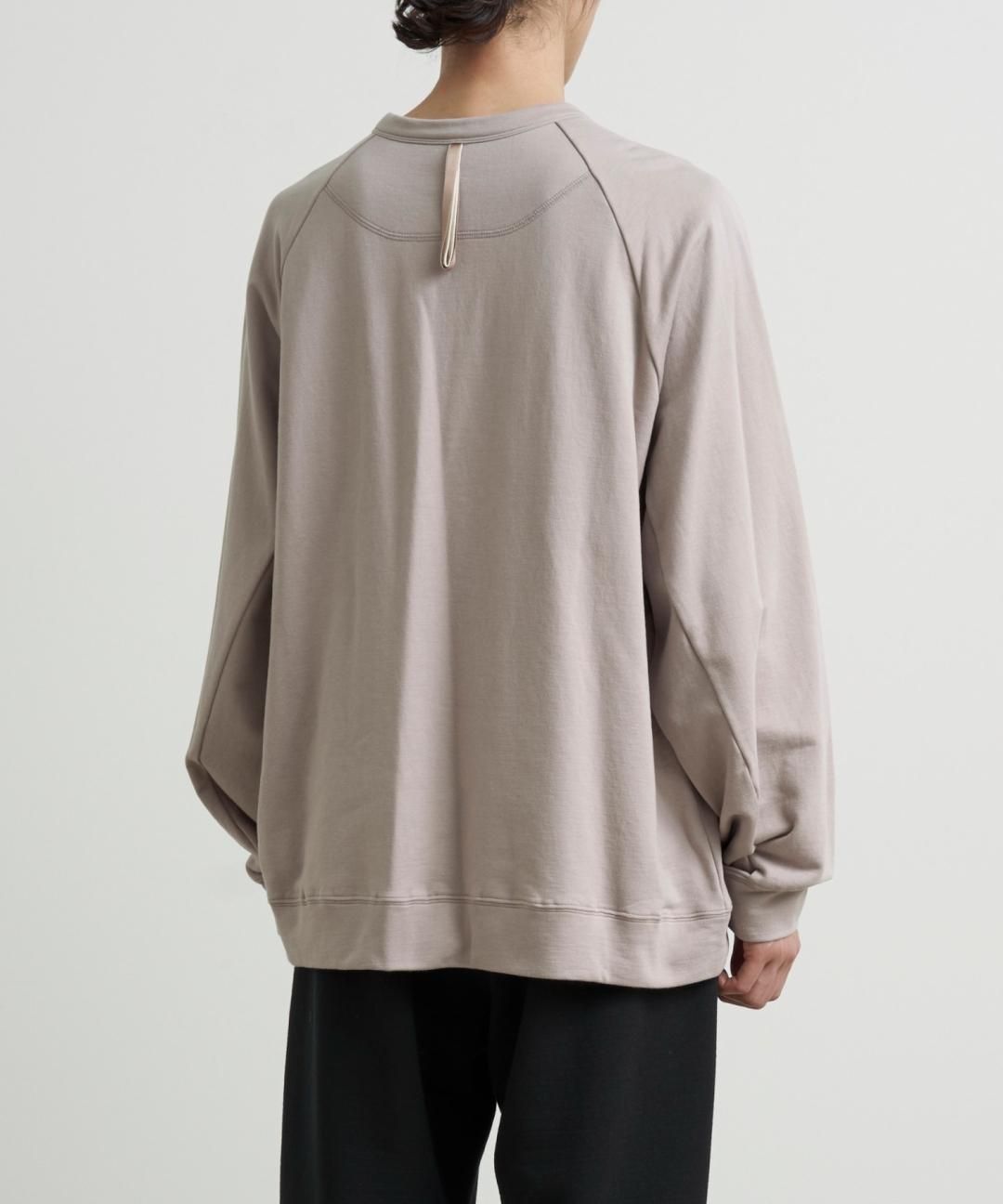 TROVE / CREW NECK SWEAT / GRAY BEIGE photo