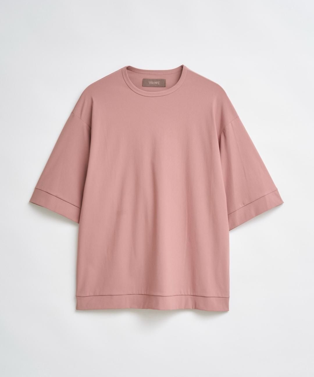 TROVE / MICRO FIBER JERSEY HALF SLEEVE ( NEW COLOR ) / ASH PINK photo