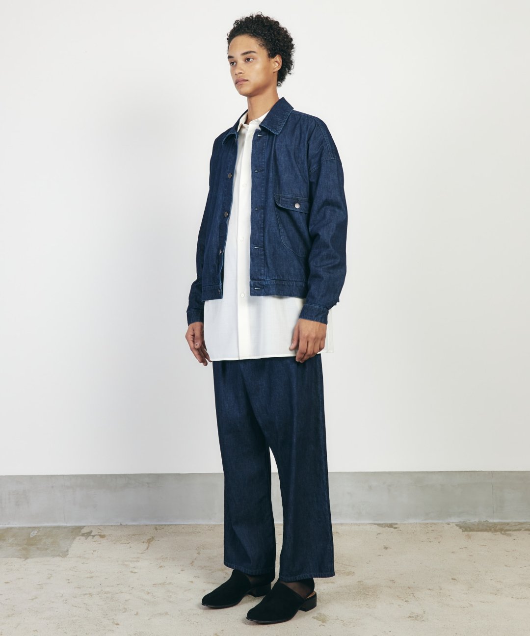 TROVE / OGC 9oz DENIM WRAP PANTS / INDIGO - TROVE SHOP OFFICIAL SITE