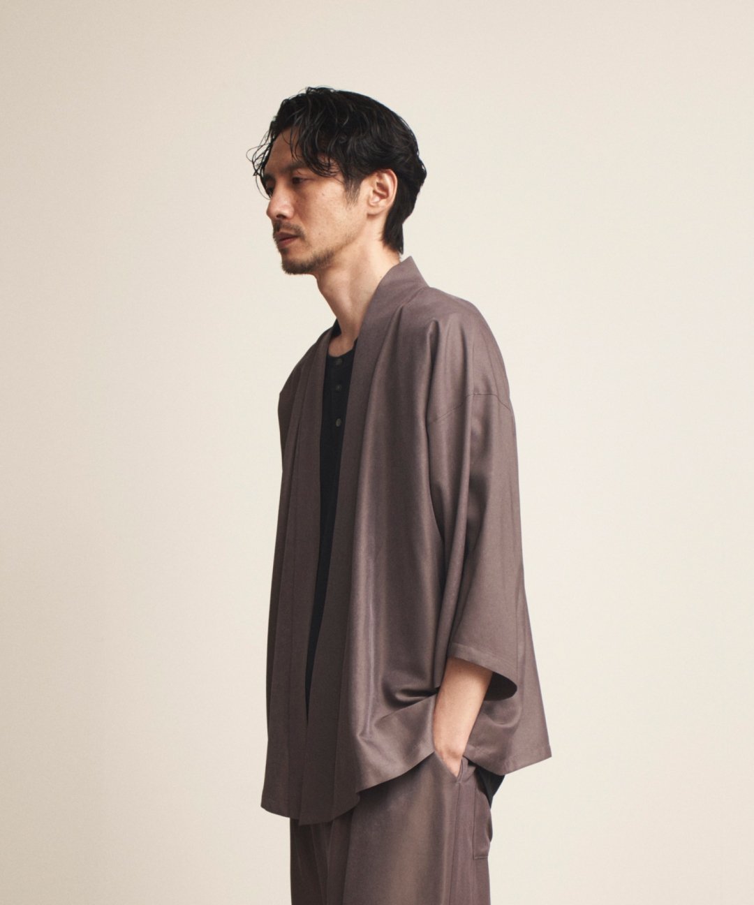 WAROBE / WA Y SHIRT ( SUMMER ) / ASH GRAY - TROVE SHOP OFFICIAL SITE