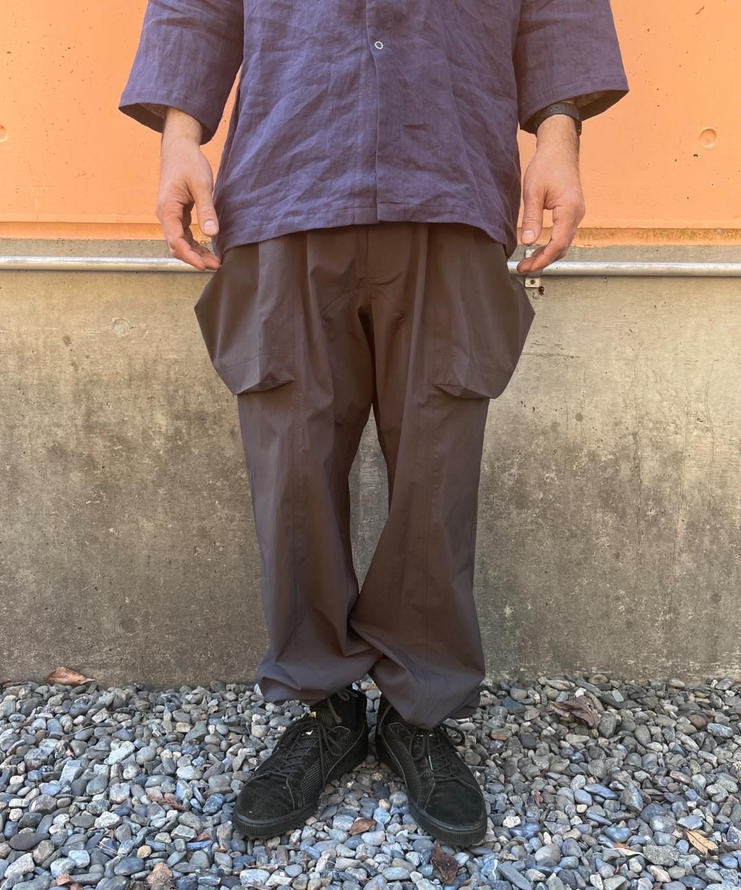 TROVE x 岡部文彦 / BIG POCKET CARGO PANTS / CHARCOAL - TROVE SHOP