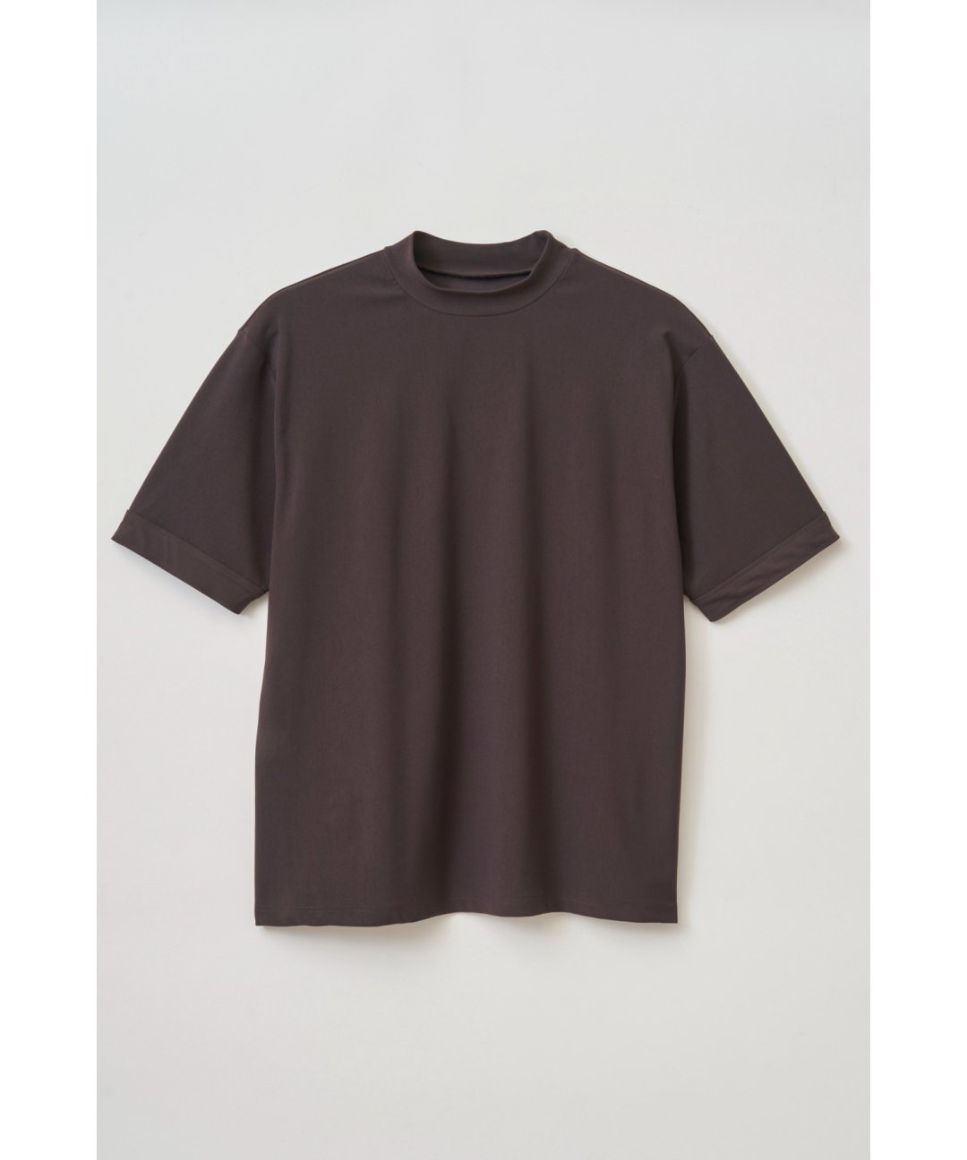 TROVE / VALO MOCK NECK / DARK BROWN - TROVE SHOP OFFICIAL SITE