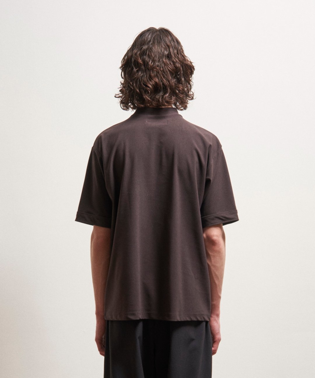 TROVE / VALO MOCK NECK / DARK BROWN - TROVE SHOP OFFICIAL SITE