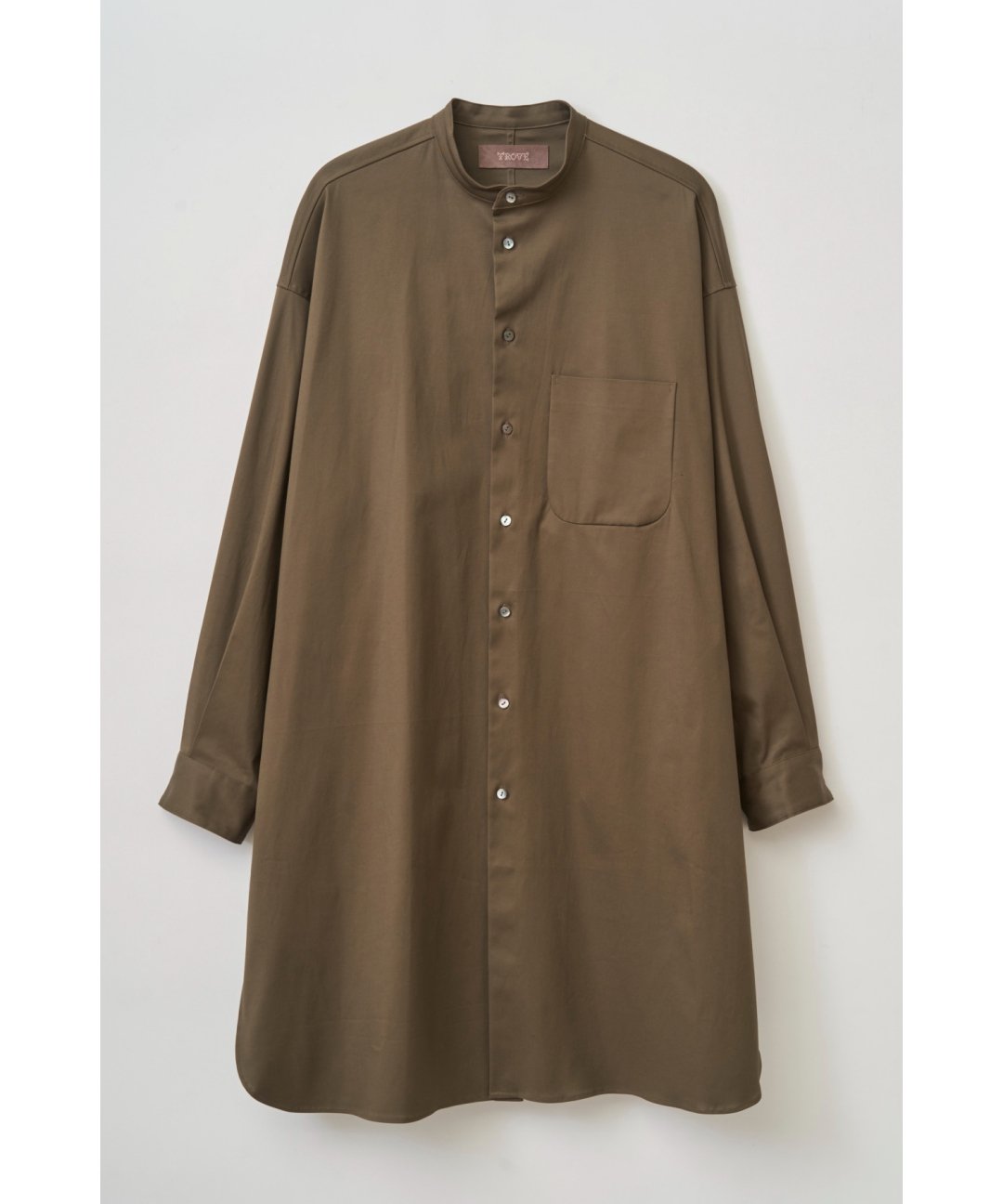 TROVE / VALO LONG SHIRT / KHAKI - TROVE SHOP OFFICIAL SITE