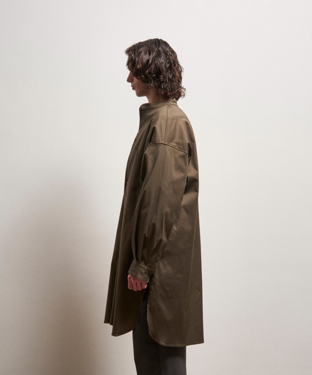 TROVE / VALO LONG SHIRT / KHAKI - TROVE SHOP OFFICIAL SITE