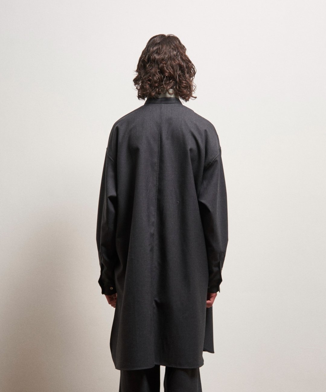 TROVE / VALO LONG SHIRT / CHARCOAL - TROVE SHOP OFFICIAL SITE