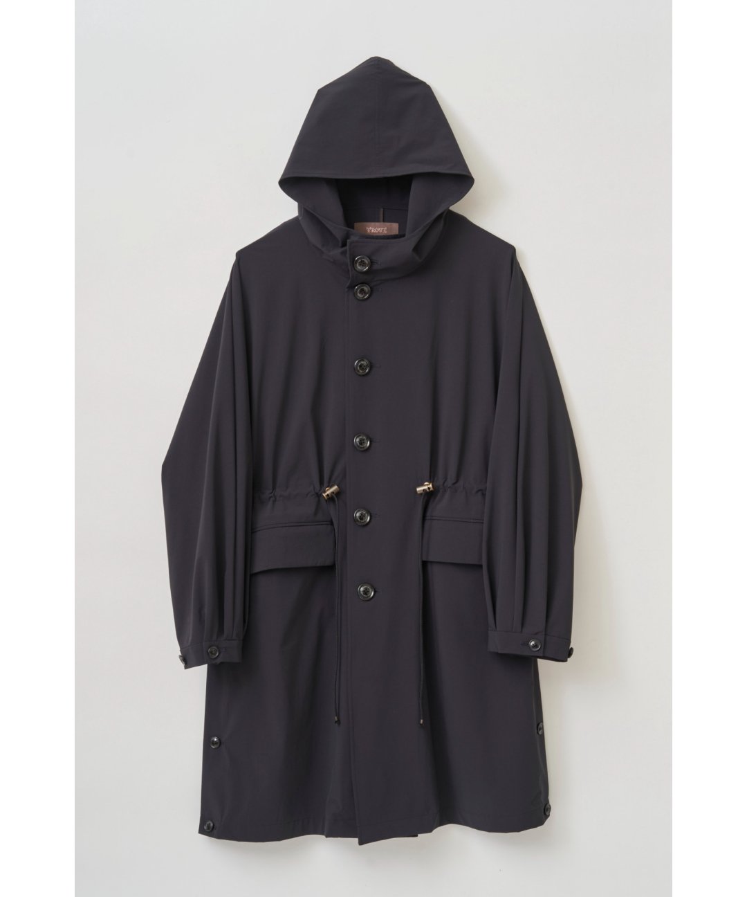 TROVE / VUORI DOLMAN COAT / BLACK photo