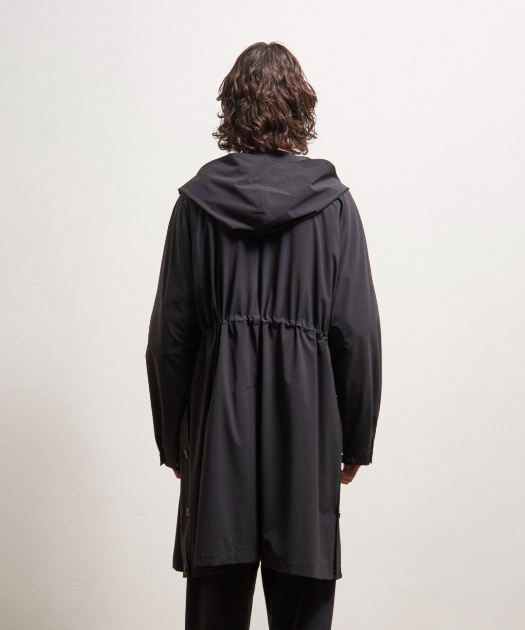 TROVE / VUORI DOLMAN COAT / BLACK photo