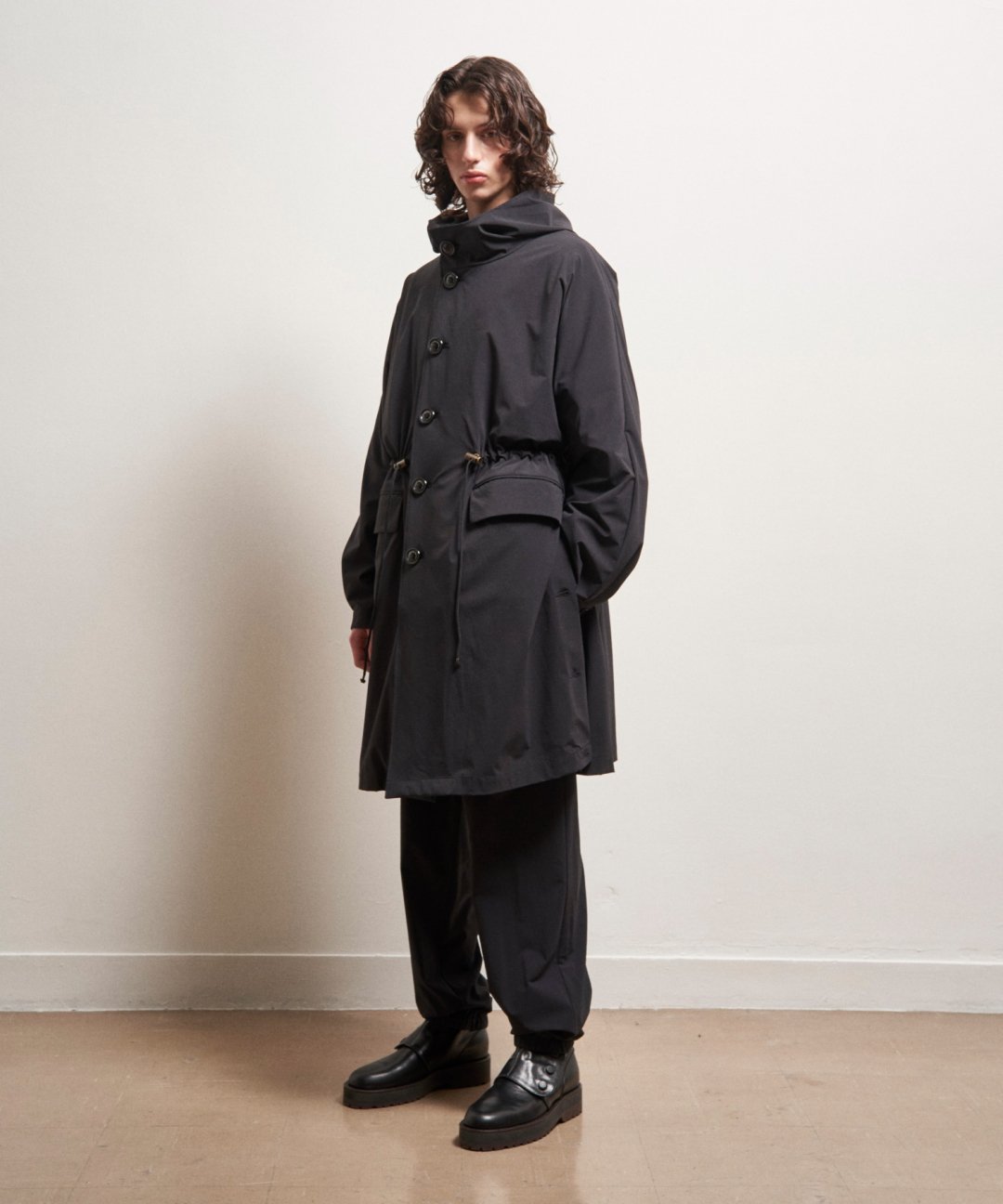 TROVE / VUORI DOLMAN COAT / BLACK - TROVE SHOP OFFICIAL SITE