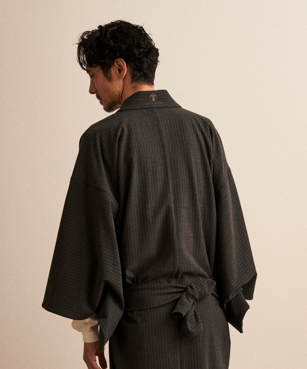 WAROBE / FLANNEL YUKATA / CHARCOAL - TROVE SHOP OFFICIAL SITE