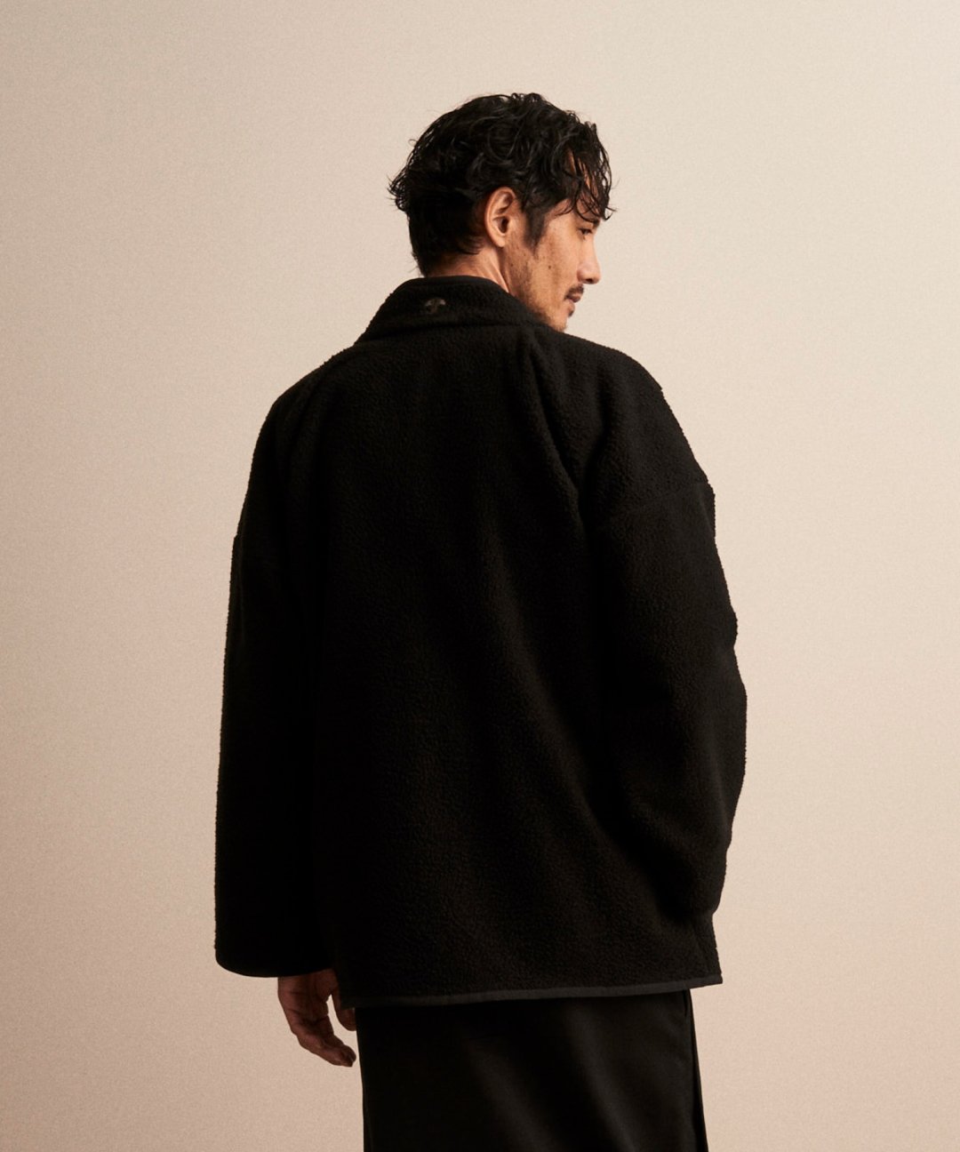 WAROBE / FLEECE HANTEN / BLACK - TROVE SHOP OFFICIAL SITE