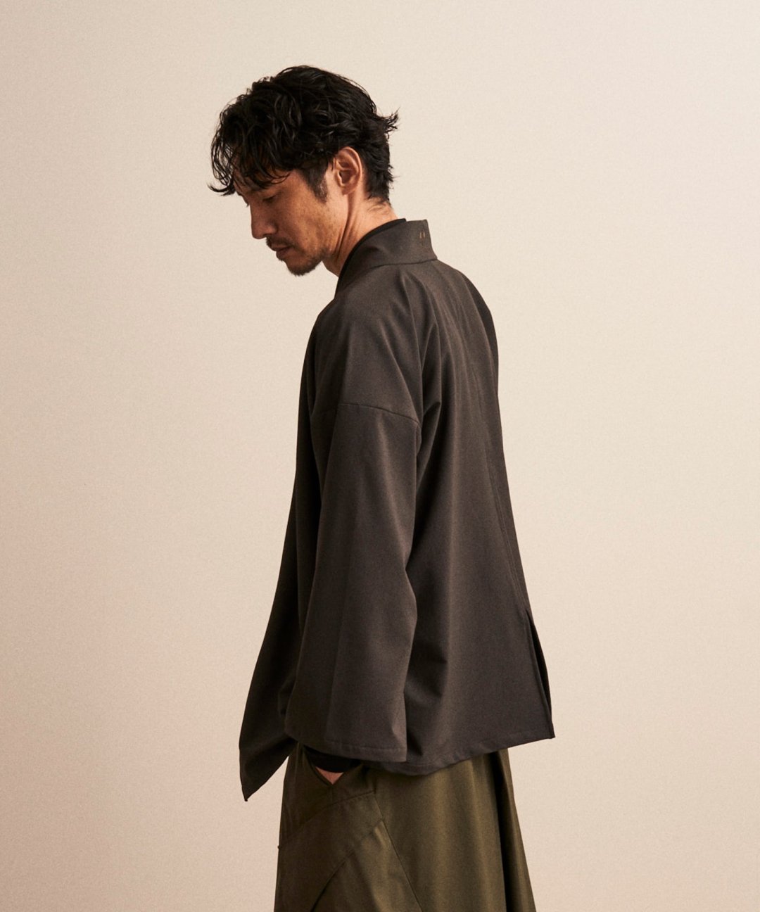 WAROBE / WA Y SHIRT TECH / CHARCOAL - TROVE SHOP OFFICIAL SITE