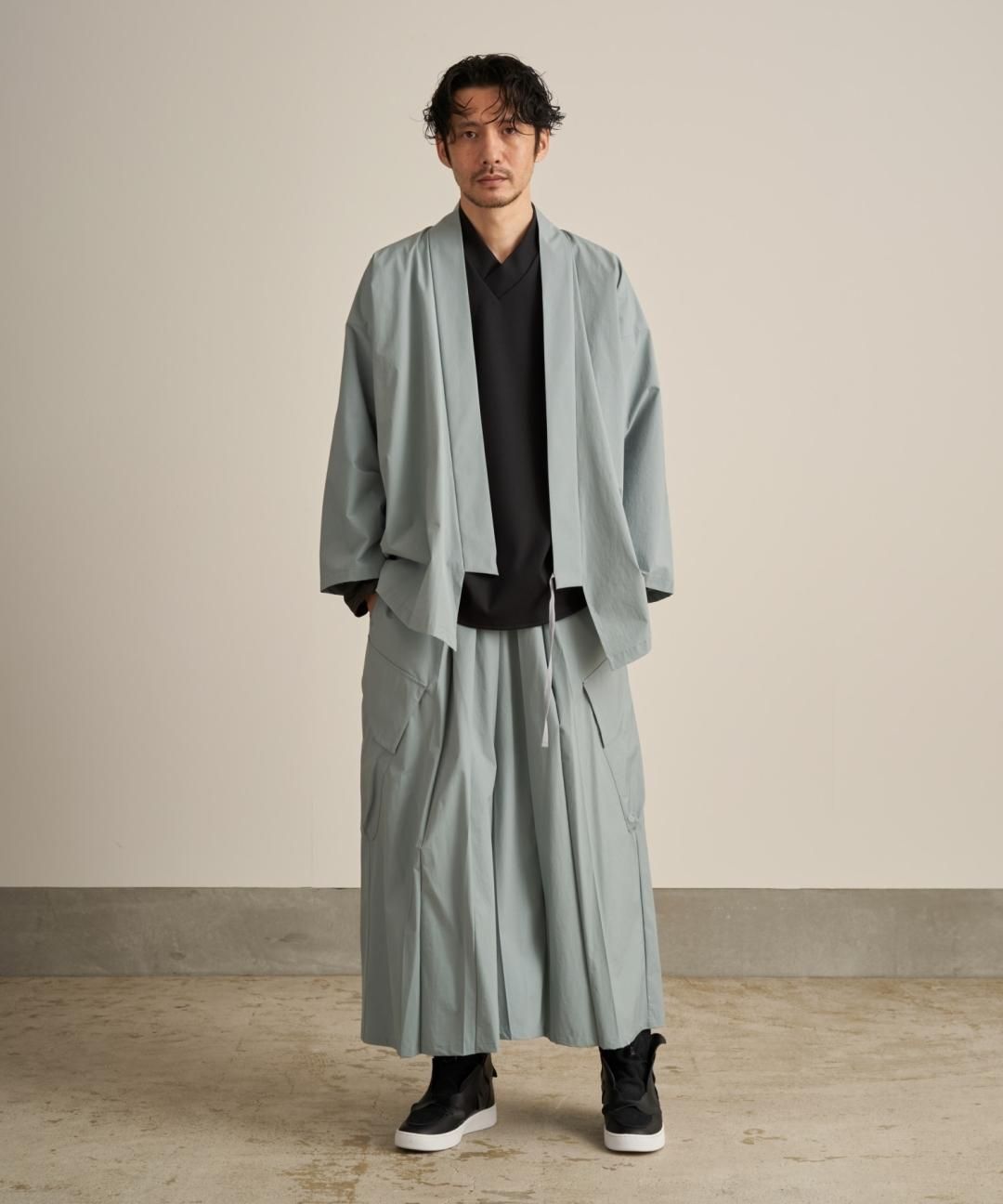 WAROBE / FEATHER WA Y SHIRT TECH / STEEL BLUE - TROVE SHOP WAROBE / FEATHER WA Y SHIRT TECH / STEEL BLUE - TROVE SHOP