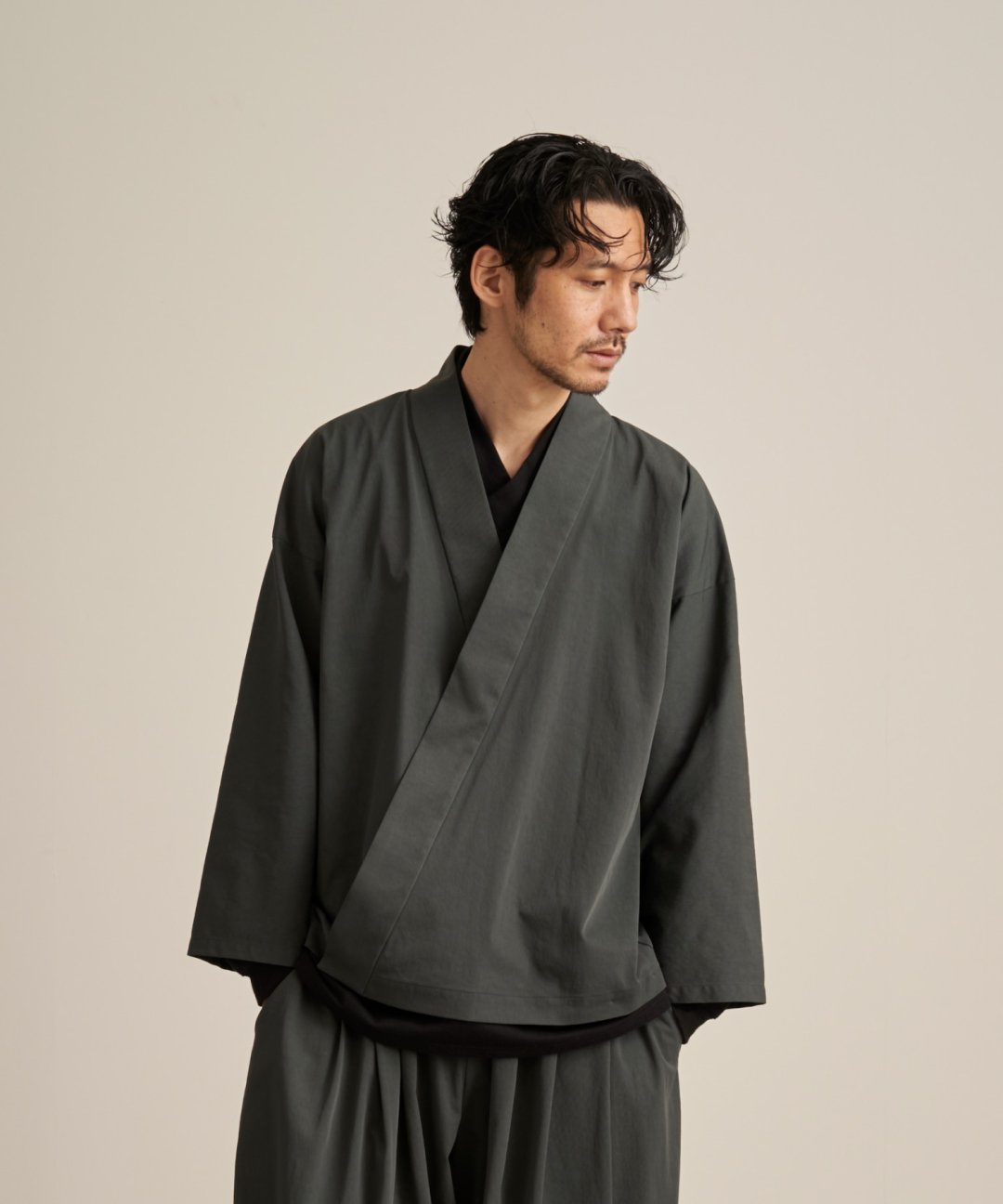 WAROBE / WA Y SHIRT / DARK GREEN - TROVE SHOP OFFICIAL SITE