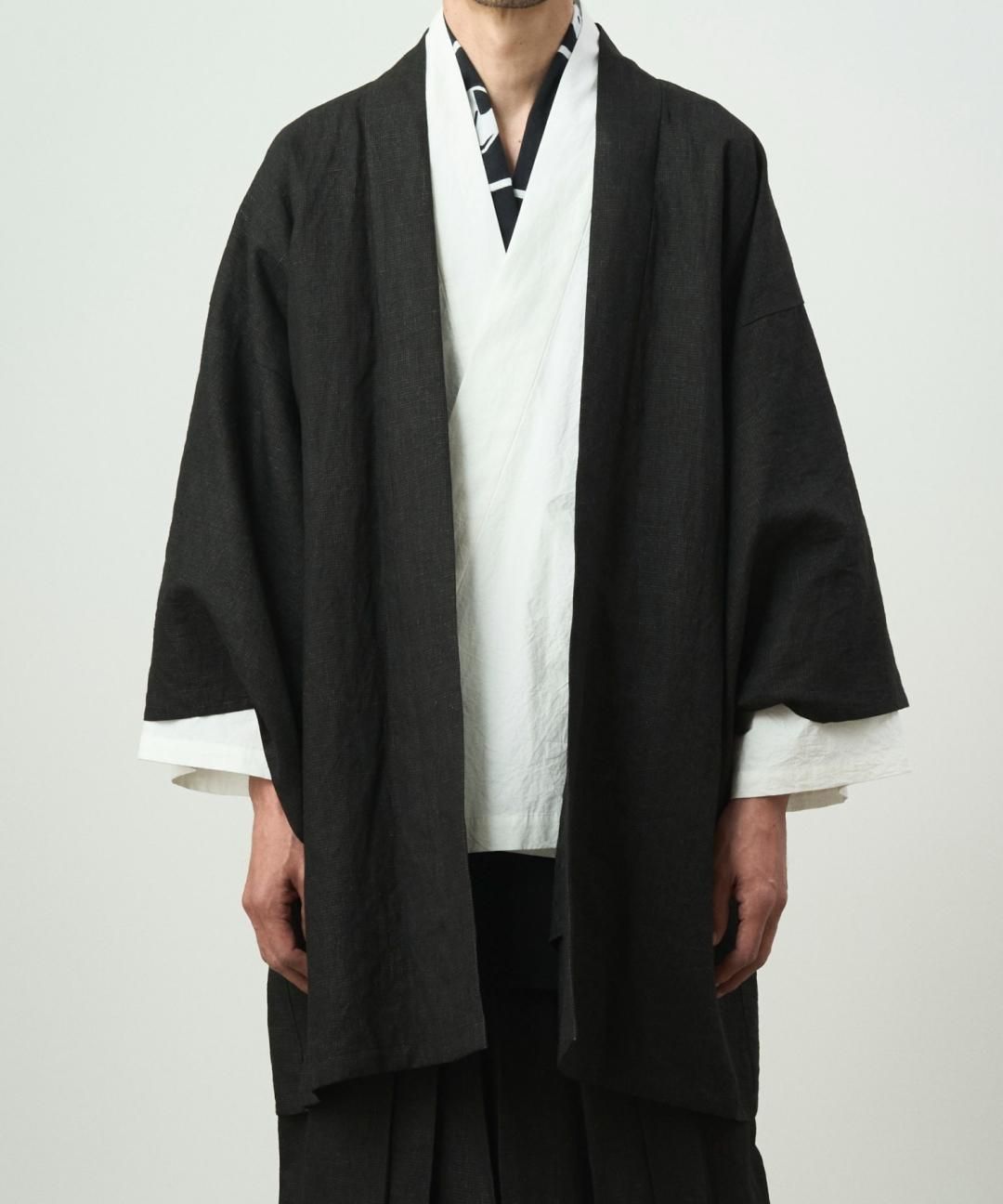 WAROBE x TROVE / TENUGUI ( chusen dyed ) / BLACK x WHITE photo