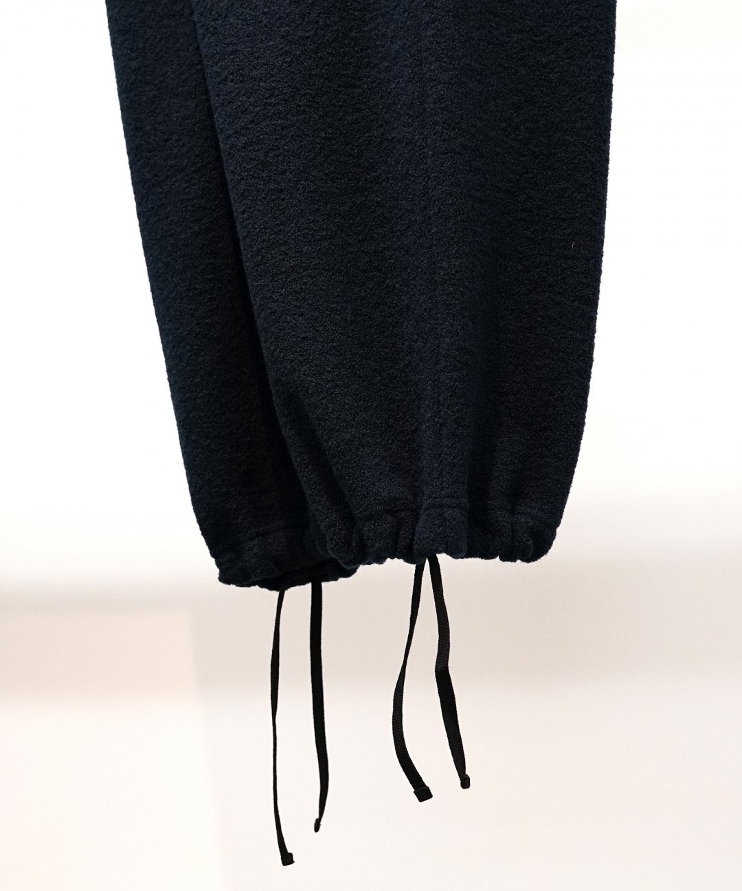 TROVE / WOOLLY KNIT EASY PANTS / BLACK photo