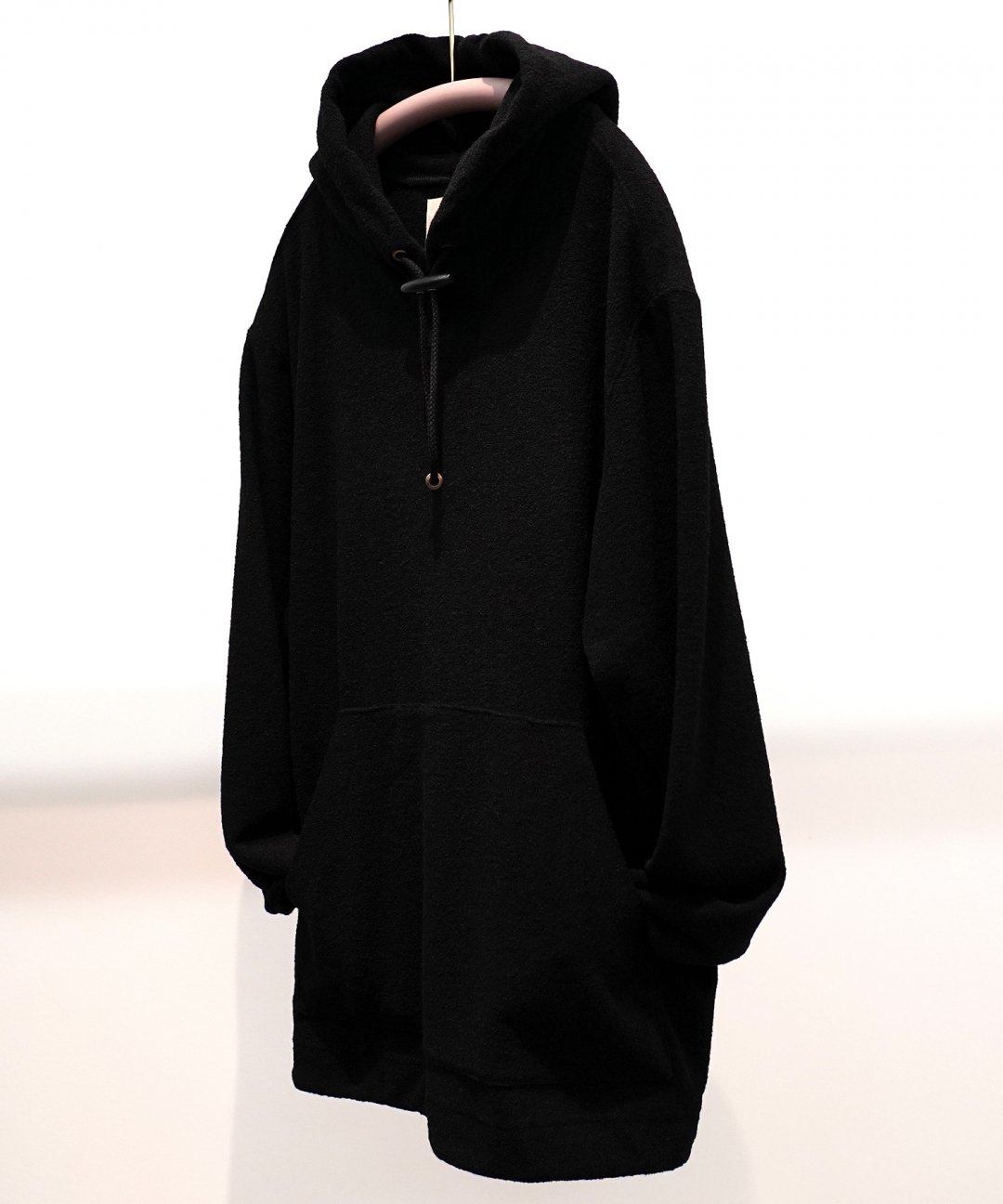 TROVE / WOOLLY KNIT PARKA / BLACK photo