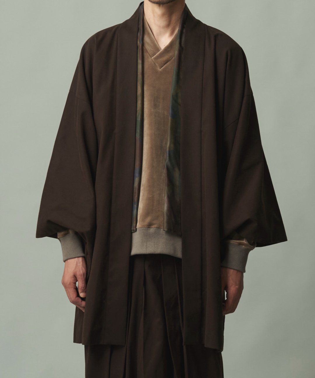 WAROBE / C.D HAORI / DARK BROWN photo