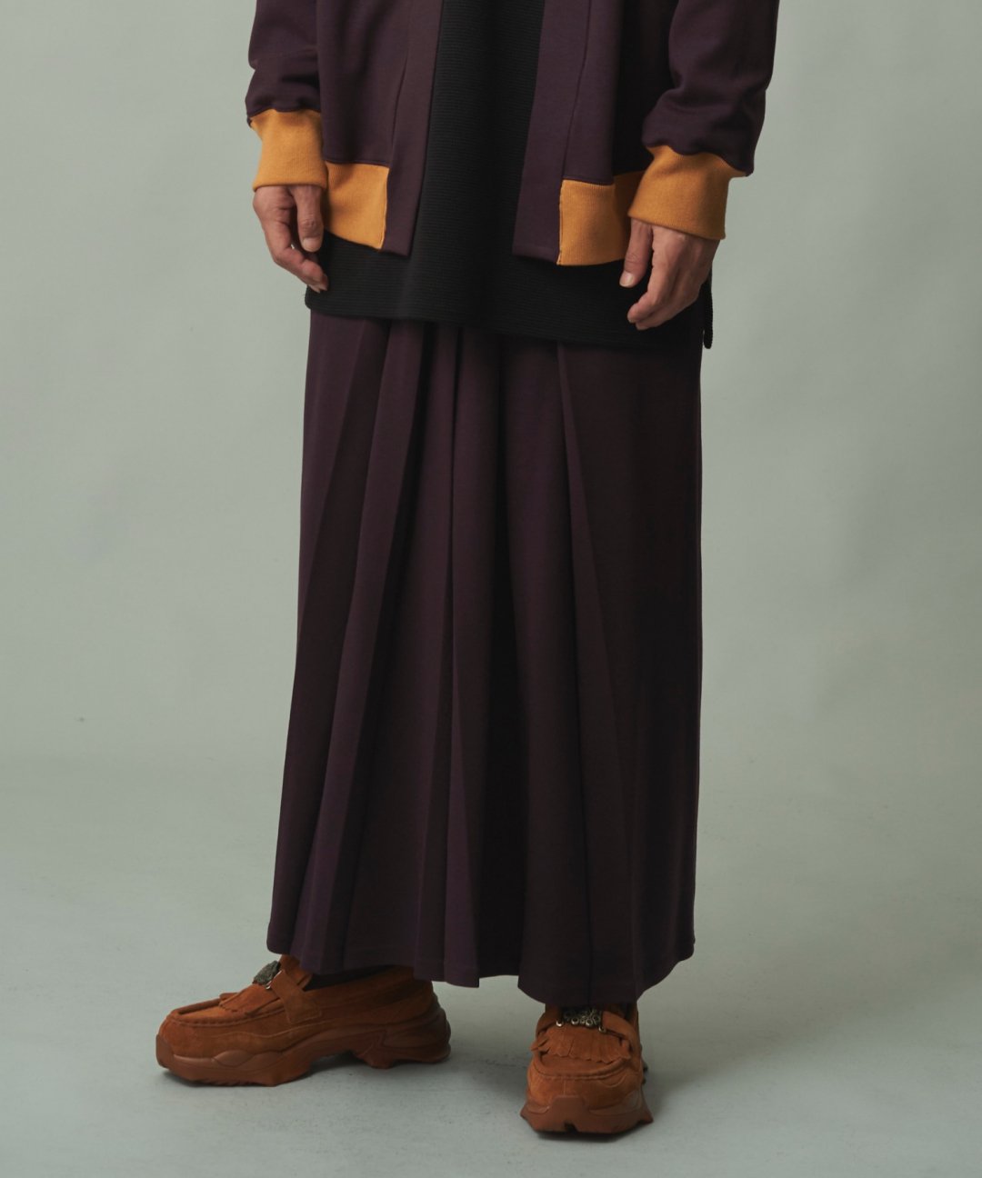 WAROBE / EASY HAKAMA / DARK PURPLE photo